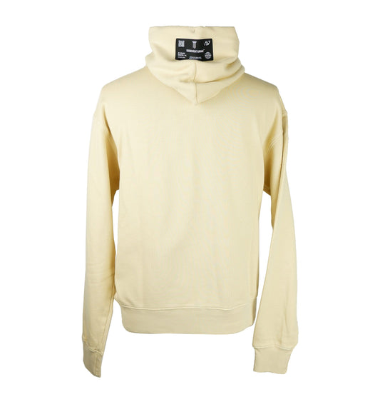 Classic Beige Hoodie With Signature Design