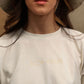 Chic White Logo Tee
