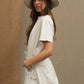 Chic White Logo Tee