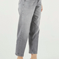 Chic Gray Designer Denim - Elegant & Versatile