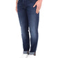 Elegant Blue Denim for the Discerning Gentleman