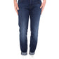 Elegant Blue Denim for the Discerning Gentleman