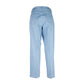 Chic Light Blue Regular Fit Jeans for Women