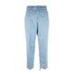 Chic Light Blue Regular Fit Jeans for Women