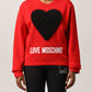 Chic Red Logo Sweatshirt for Trendsetters