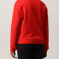 Chic Red Logo Sweatshirt for Trendsetters