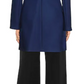 Elegant Embroidered Heart Wool Coat