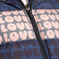 Chic Multicolor Logo-Print Jacket