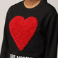 Chic Red Logo Sweatshirt - Pure Cotton Comfort