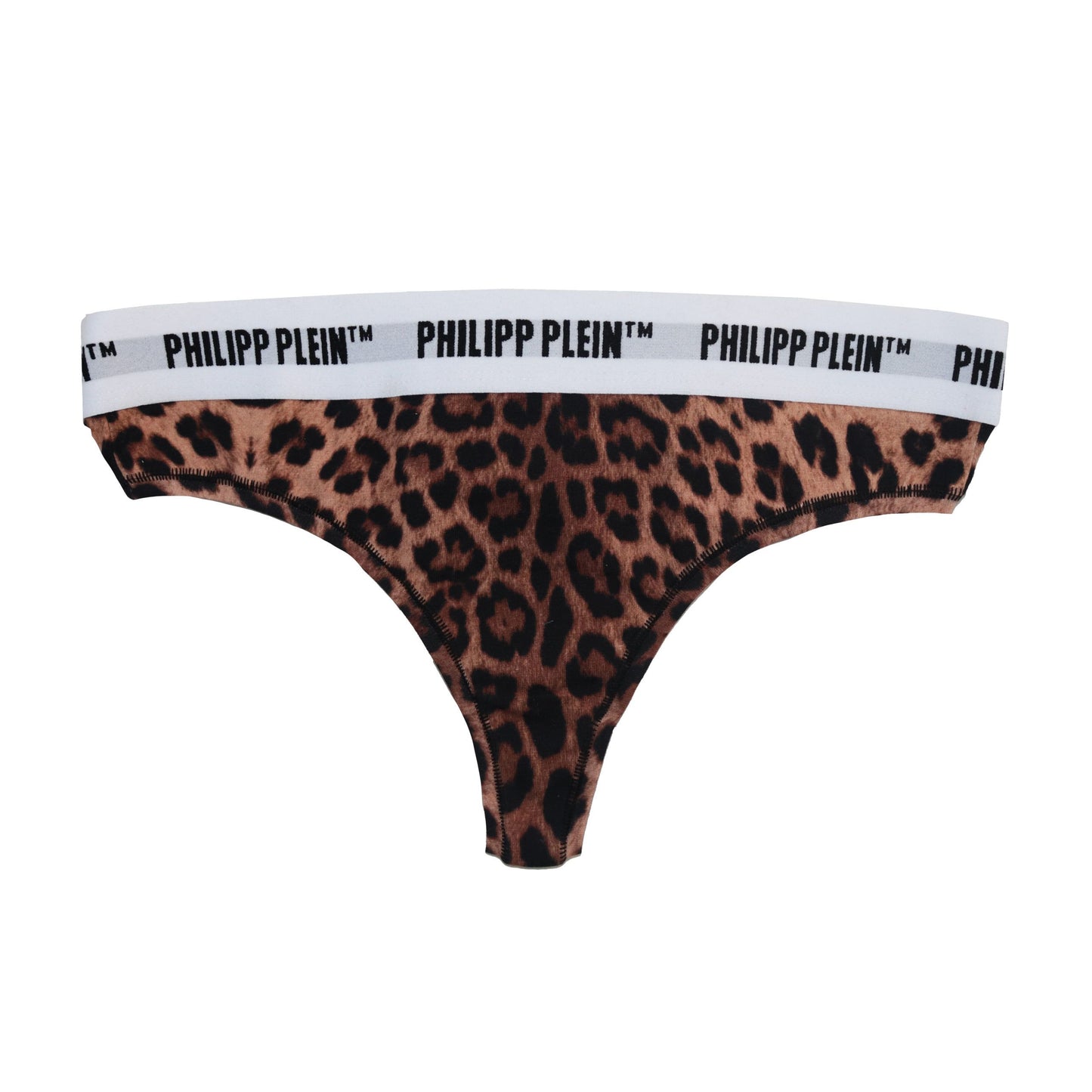 Chic Leopard Print Thong Duo for Women