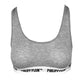 Chic Grey Logo Thongs Twin-Pack
