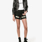 Black Cotton Short