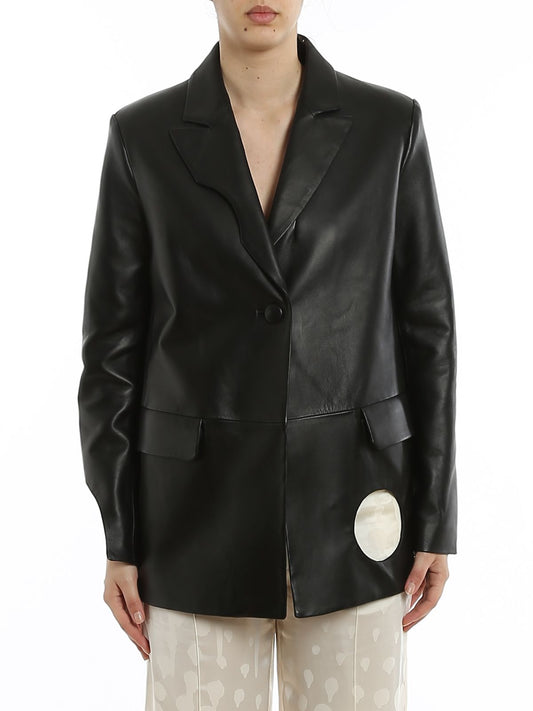 Chic Iconic Black Leather Jacket