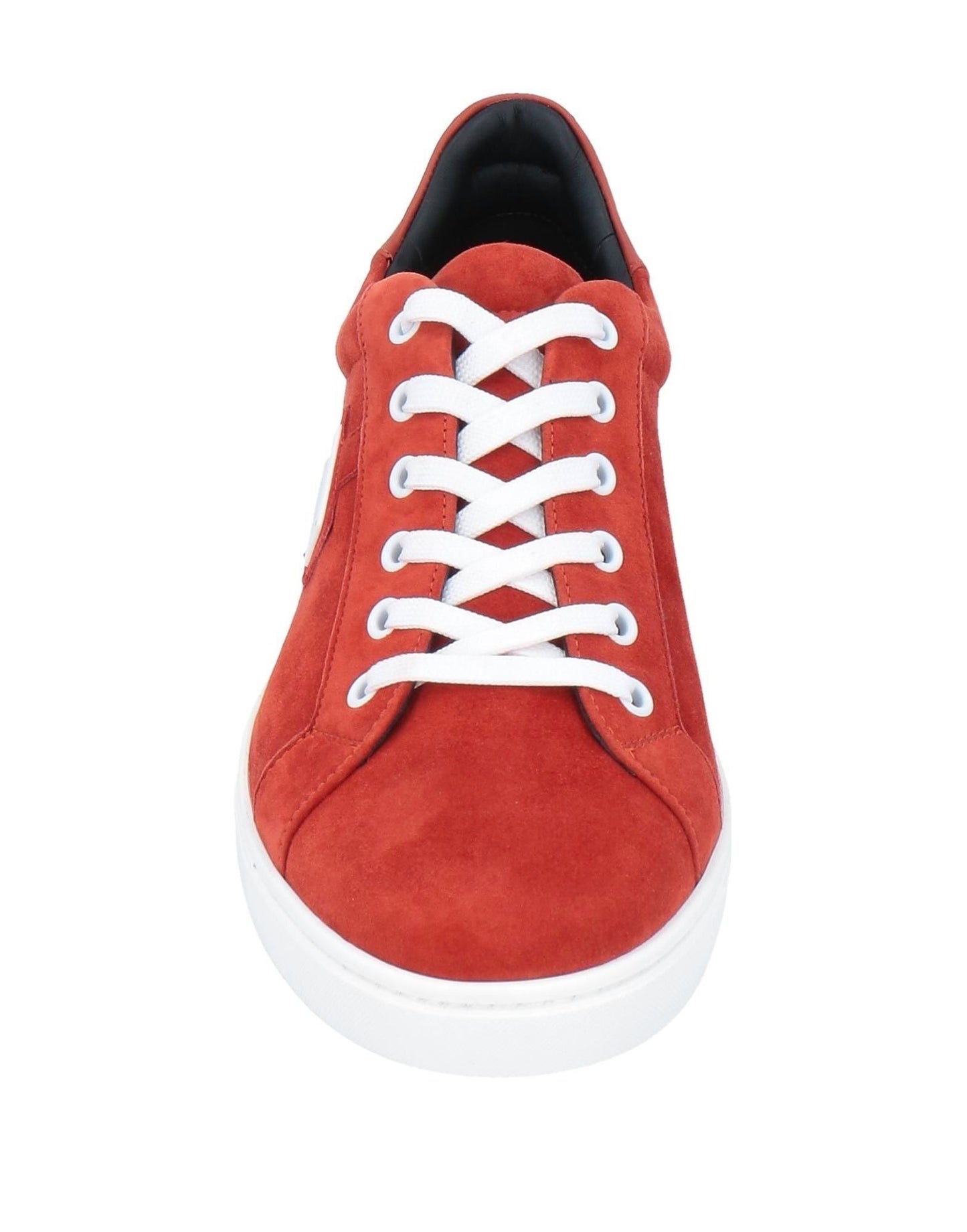 Radiant Red Leather Sneakers