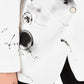 Abstract Print Single-Breasted Jacket