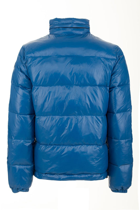 Chic Men's Down Jacket with Retractable Hood