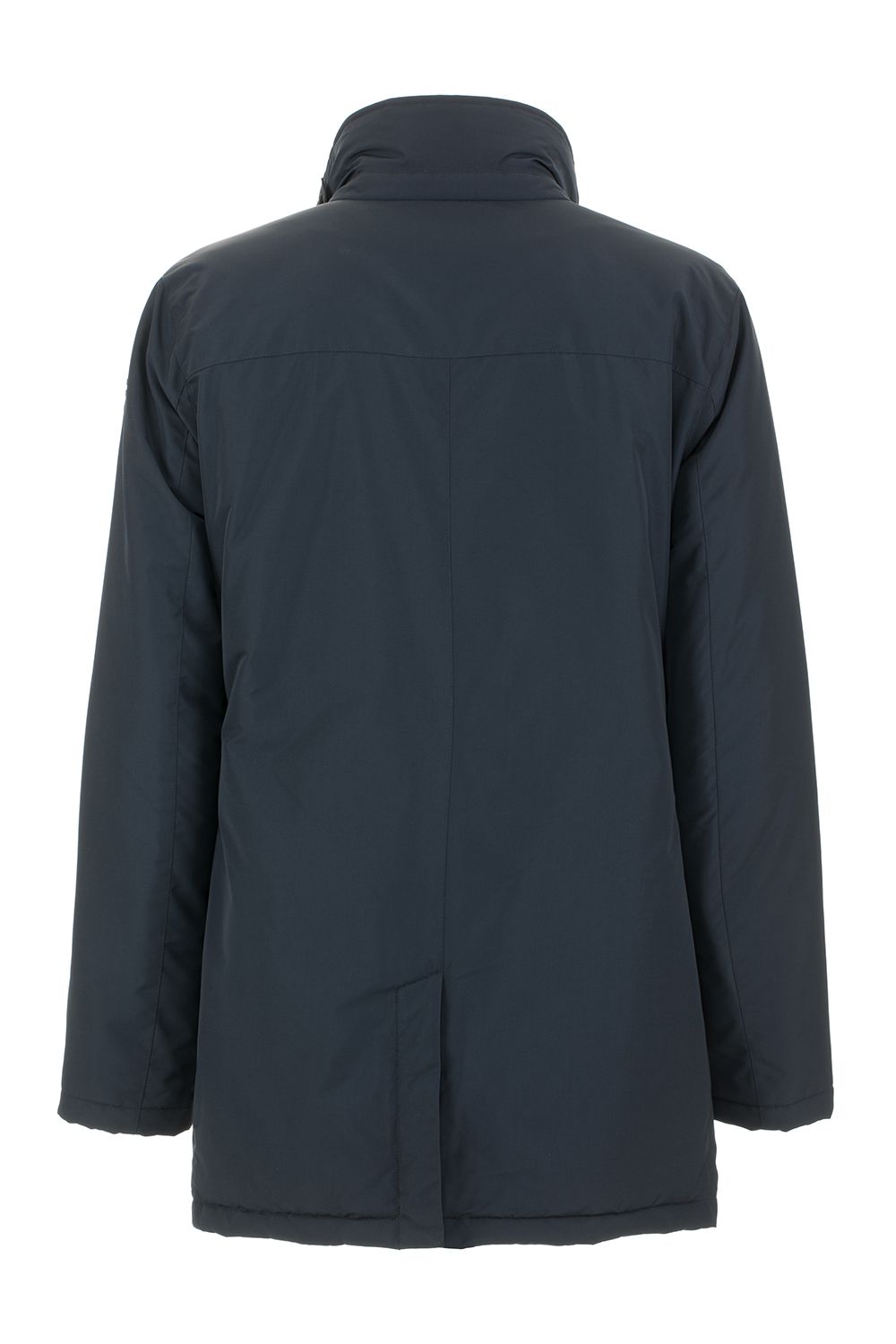 Sleek Blue Technical Men's Jacket