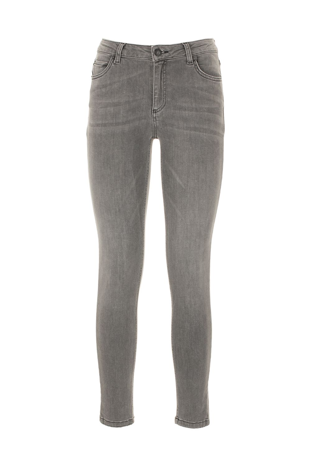 Chic Gray Imperfect Denim Classic