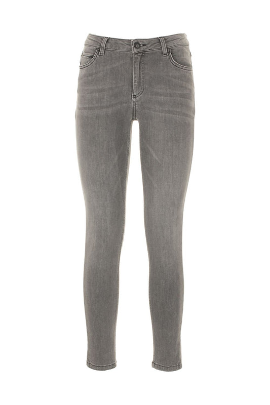 Chic Gray Imperfect Denim Classic