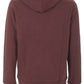 Radiant Red Cotton Hoodie with Logo Accent