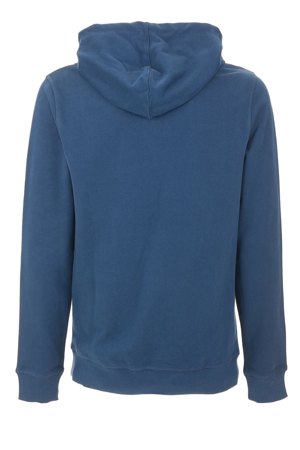 Chic Blue Hoodie with Front Logo