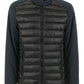 Sleek Black Jacket with Logo Detail
