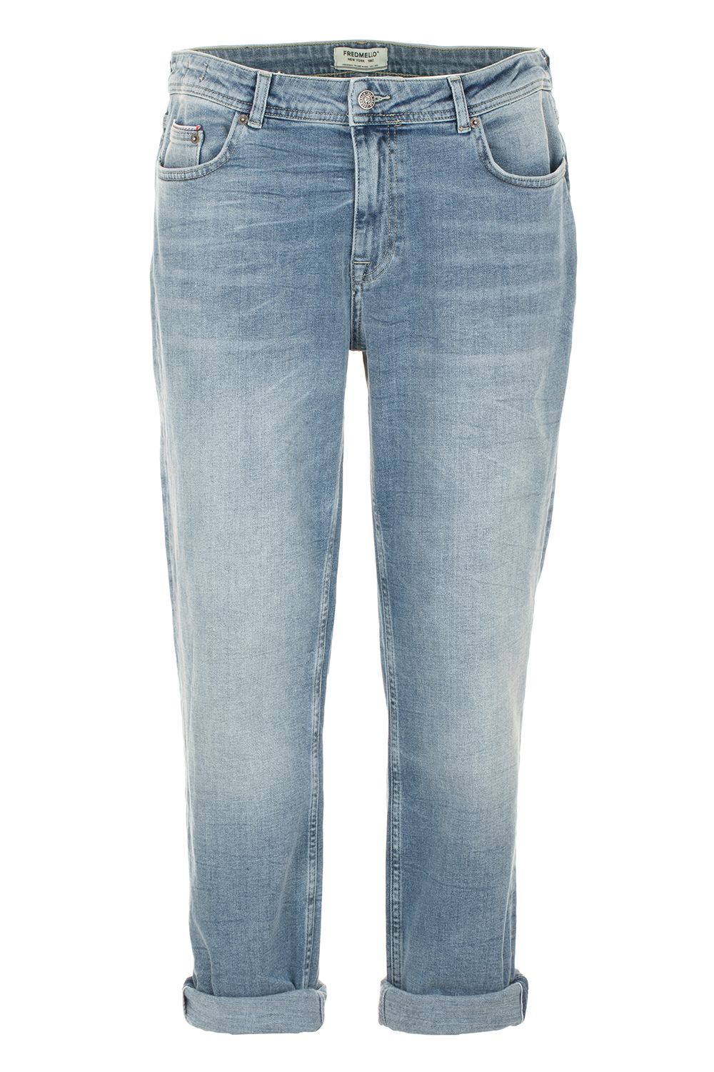 Elevated Classic Blue Washed Jeans