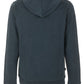 Elevated Blue Zip Hoodie - Pure Cotton Comfort