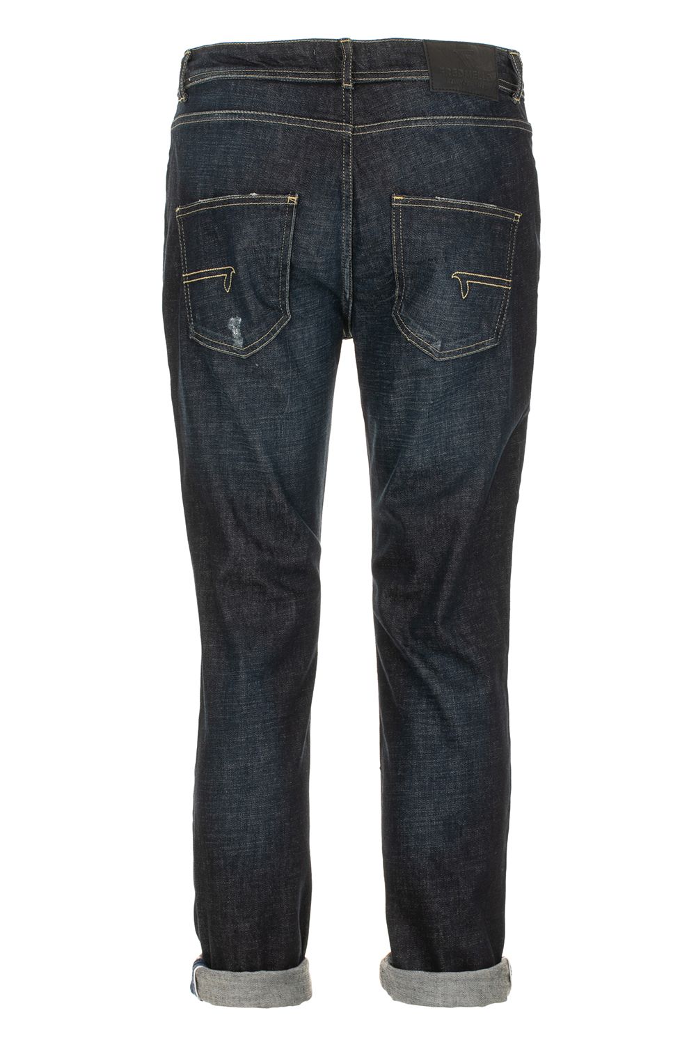 Torn Dark Blue Fashion Jeans for Men