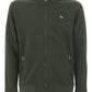 Classic Green Cotton Jacket with Logo