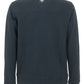 Chic Blue Cotton Jacket with Brand Logo
