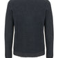 Chic Blue Crewneck Logo Sweater