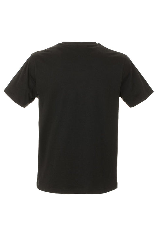 Sleek Black Designer Cotton Tee