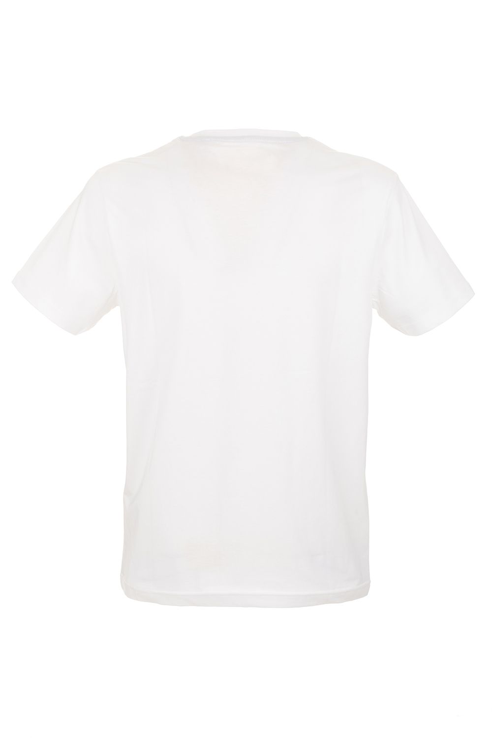 Chic White Tee with Signature Front Design