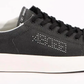 Black & White Leather Sneakers