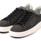Black & White Leather Sneakers