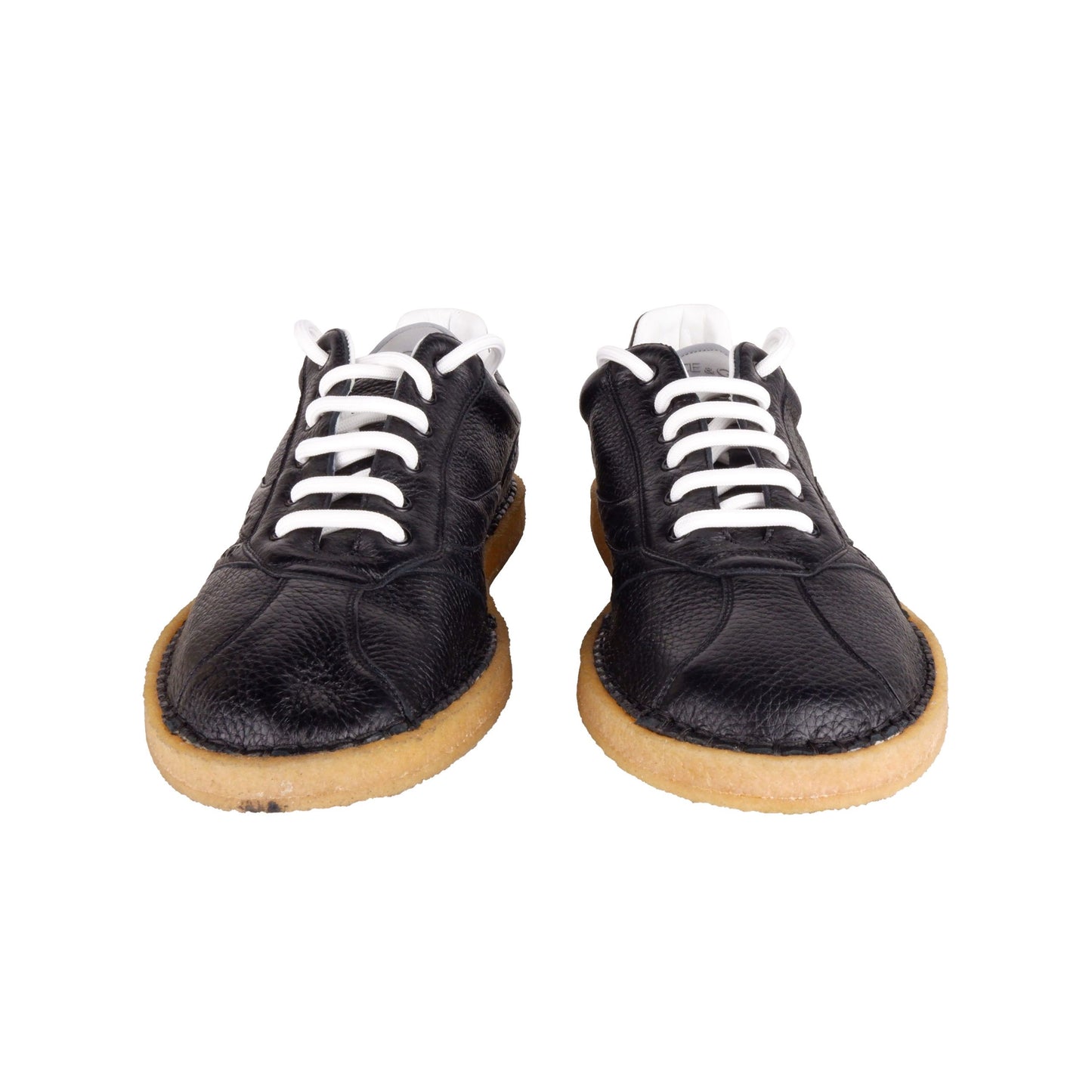 Sleek Deerskin Reflex Sneakers