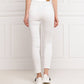 Chic White Slim-Fit Women's Jeans