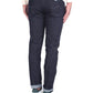Sleek Slim Fit Designer Jeans with Leather Detail