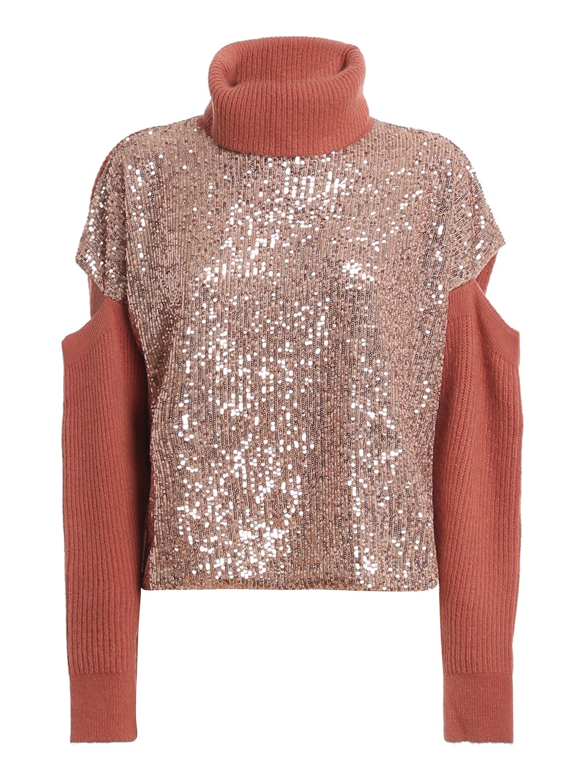 Sequin Embellished Mohair-Blend Sweater