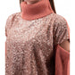 Sequin Embellished Mohair-Blend Sweater