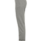 Houndstooth Motif Ankle-Logo Trousers