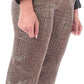 Prince of Wales High-Waisted Trousers