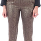 Prince of Wales High-Waisted Trousers