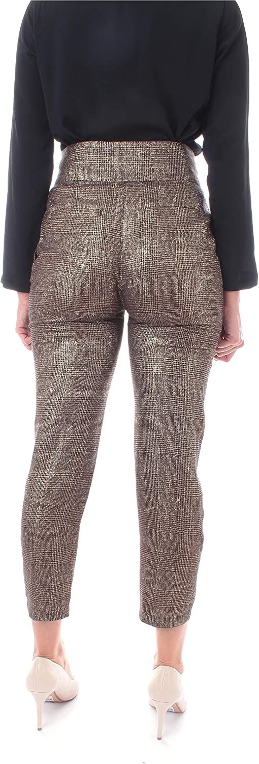 Prince of Wales High-Waisted Trousers