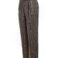 Prince of Wales High-Waisted Trousers