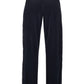 Chic Velvety Sports Trousers with Contrasting Mesh Band