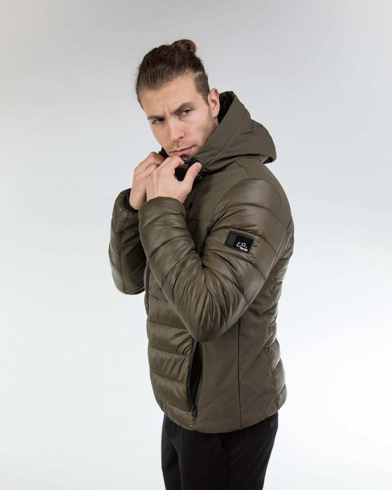 Chic Urban Men's Hooded Down Jacket