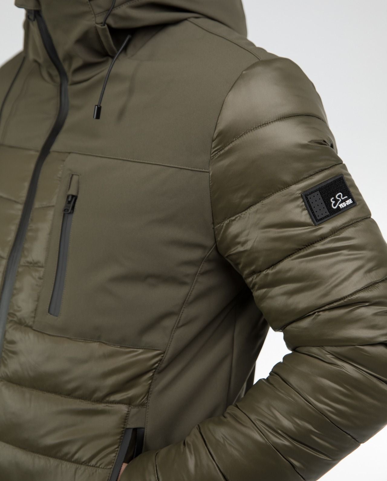 Chic Urban Men's Hooded Down Jacket