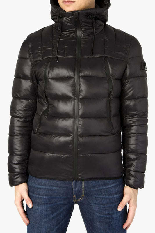 Elegant Quilted Men's Down Jacket